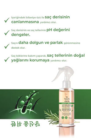 2’li Biberiye Saç Bakım Suyu & Saç Maskesi – Dökülme Karşıtı, Hızlı Uzatma, Besleyici Saç Bakımı