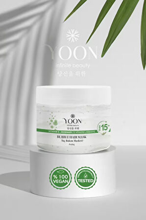 2'li Biberiye Saç Maskesi, E Vitamin & Peeling Etkili, Saç Tellerini Güçlendirir ve Kırıkları Onarır