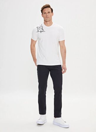 Altınyıldız Classics Beyaz Erkek T-Shirt 4A4824200007