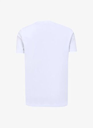 Altınyıldız Classics Beyaz Erkek T-Shirt 4A4824200012