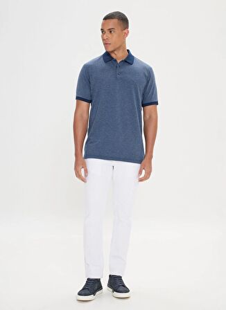 Altınyıldız Classics Lacivert Erkek Polo T-Shirt 4A4824200028