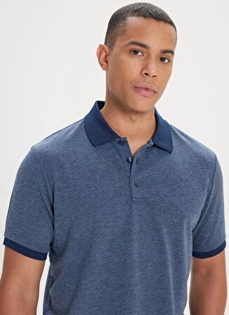 Altınyıldız Classics Lacivert Erkek Polo T-Shirt 4A4824200028