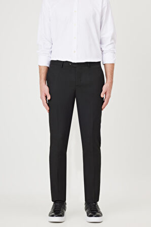 Slim Fit Dar Kesim Klasik Yan Cep Pantolon