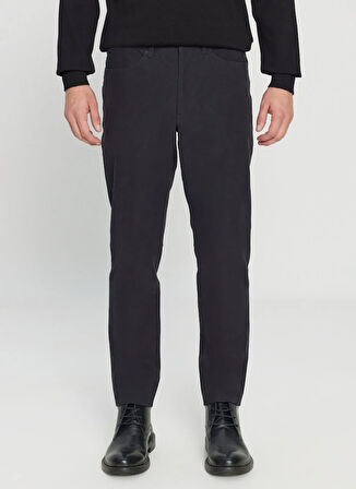 Altınyıldız Classics Normal Bel Dar Paça Slim Fit Siyah Erkek Pantolon 4A0124200200_SYH