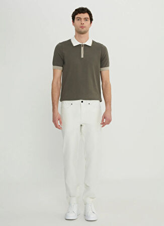 Altınyıldız Classics Normal Bel Dar Paça Slim Fit Taş Erkek Pantolon 4A0124200200_TAS