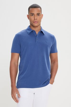 Slim Fit Dar Kesim Polo Yaka Tişört