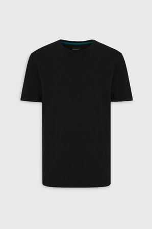 Slim Fit Bisiklet Yaka Kısa Kollu Yumuşak Tuşeli Basic Tişört