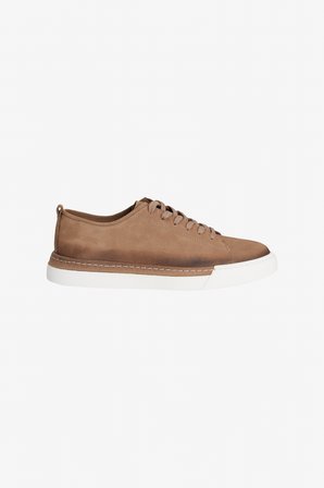 %100 Nubuk Esnek Rahat Taban Sneaker Ayakkabı
