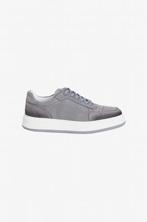 %100 Nubuk Esnek Rahat Taban Sneaker Ayakkabı
