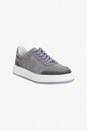 %100 Nubuk Esnek Rahat Taban Sneaker Ayakkabı