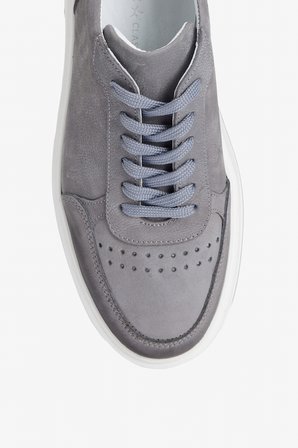 %100 Nubuk Esnek Rahat Taban Sneaker Ayakkabı