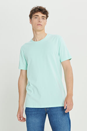 360 Derece Her Yöne Esneyen Slim Fit Bisiklet Yaka Tişört