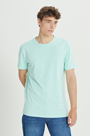 360 Derece Her Yöne Esneyen Slim Fit Bisiklet Yaka Tişört
