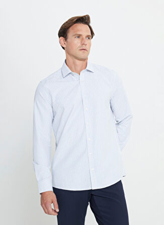 Altınyıldız Classics Slim Fit Klasik Yaka Beyaz Erkek Gömlek ACE202510026_GÖMLEK PAR NM