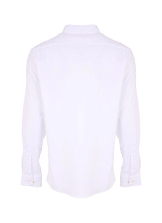 Altınyıldız Classics Slim Fit Düğmeli Yaka Beyaz Erkek Gömlek ACE202510305_GÖMLEK PAR DY