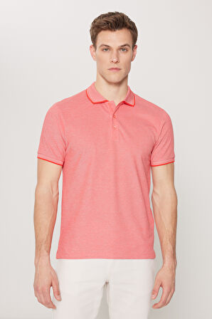 Slim Fit Dar Kesim 3 'lü Kıvrılmaz Polo Yaka Tişört