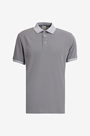 Slim Fit Dar Kesim 3 'lü Kıvrılmaz Polo Yaka Tişört