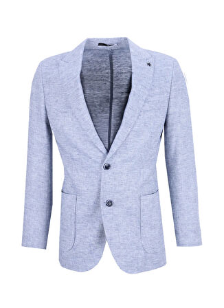 Altınyıldız Classics Slim Fit Mavi Erkek Ceket ACE004252227_MAV