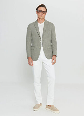 Altınyıldız Classics Slim Fit Haki Erkek Ceket ACE004252189_HAK