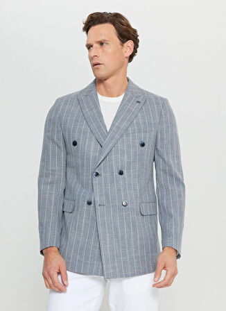 Altınyıldız Classics Slim Fit Lacivert Erkek Ceket ACE004252334_LAC