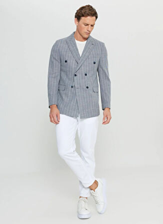 Altınyıldız Classics Slim Fit Lacivert Erkek Ceket ACE004252334_LAC