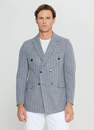 Altınyıldız Classics Slim Fit Lacivert Erkek Ceket ACE004252334_LAC