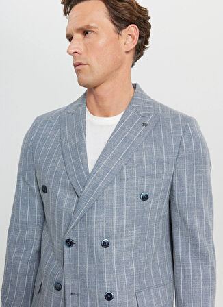 Altınyıldız Classics Slim Fit Lacivert Erkek Ceket ACE004252334_LAC
