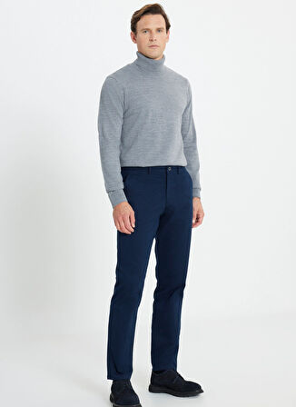 Altınyıldız Classics Normal Bel Comfort Fit Lacivert Erkek Pantolon ACE012510181_PANTOLON YAN CEP
