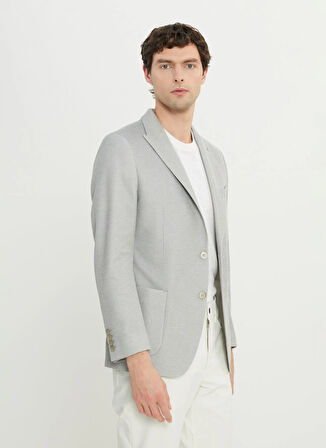 Altınyıldız Classics Slim Fit Gri Erkek Ceket ACE004252058_GRI