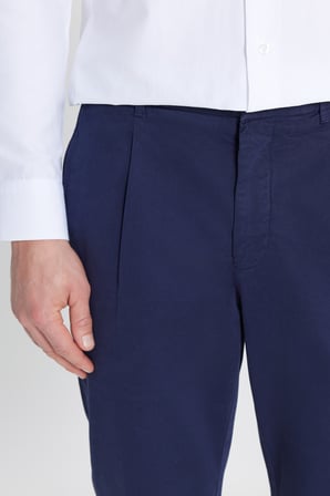 Pamuklu Slim Fit Dar Kesim Yan Cepli Casual Esnek Pantolon