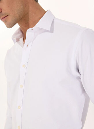 Altınyıldız Classics Regular Fit Klasik Yaka Beyaz Erkek Gömlek ACE020252170_BYZ