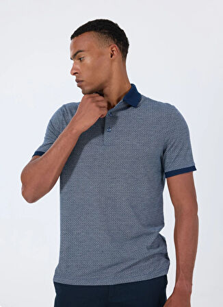 Altınyıldız Classics Polo Yaka Lacivert Erkek T-Shirt ACE091252007_LAC