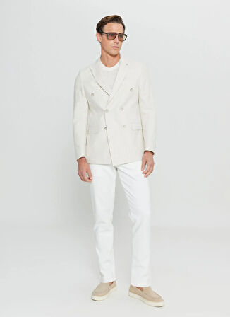 Altınyıldız Classics Slim Fit Bej Erkek Ceket ACE004252055_BEJ