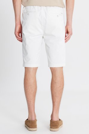 Pamuklu Slim Fit Beli Bağlamalı Yan Cepli Esnek Şort