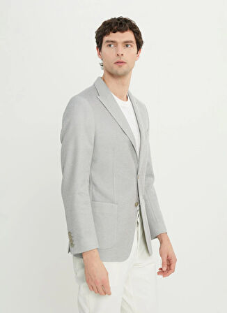 Altınyıldız Classics Slim Fit Gri Erkek Ceket ACE004252058_GRI