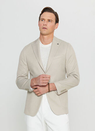 Altınyıldız Classics Slim Fit Bej Erkek Ceket ACE004252058_BEJ