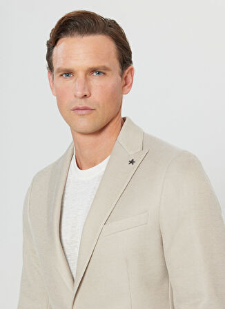 Altınyıldız Classics Slim Fit Bej Erkek Ceket ACE004252058_BEJ