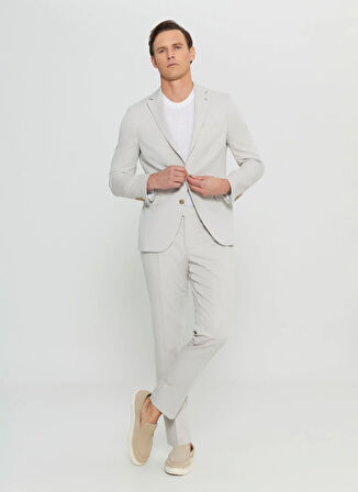 Altınyıldız Classics Normal Bel Slim Fit Bej Erkek Takım Elbise ACE030252248_BEJ