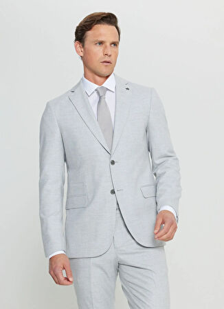 Altınyıldız Classics Normal Bel Slim Fit Gri Erkek Takım Elbise ACE030252242_GRI