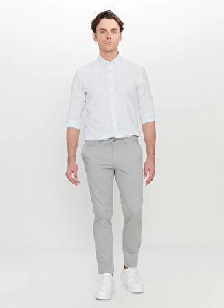 Altınyıldız Classics Normal Bel Normal Paça Slim Fit Gri Erkek Pantolon ACE001252192_GRI
