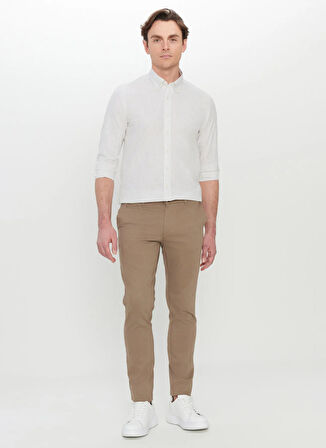 Altınyıldız Classics Normal Bel Normal Paça Slim Fit Bej Erkek Pantolon ACE001252192_BEJ