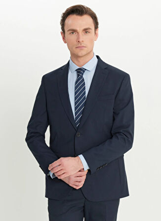Altınyıldız Classics Normal Bel Slim Fit Lacivert Erkek Takım Elbise 4A3010001071