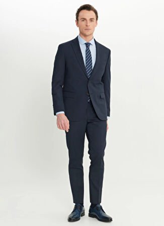 Altınyıldız Classics Normal Bel Slim Fit Lacivert Erkek Takım Elbise 4A3010001071