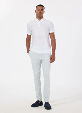 Altınyıldız Classics Bağlamalı Bel Normal Paça Slim Fit Açık Mint Erkek Pantolon ACE001252270_AIT