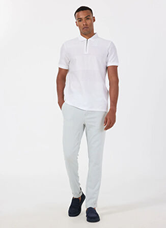 Altınyıldız Classics Bağlamalı Bel Normal Paça Slim Fit Açık Mint Erkek Pantolon ACE001252270_AIT