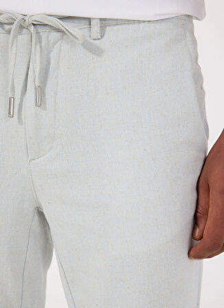 Altınyıldız Classics Bağlamalı Bel Normal Paça Slim Fit Açık Mint Erkek Pantolon ACE001252270_AIT