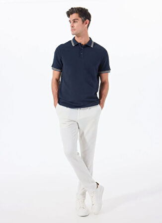 Altınyıldız Classics Bağlamalı Bel Normal Paça Slim Fit Taş Erkek Pantolon ACE001252273_TAS