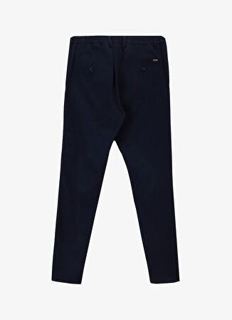 Altınyıldız Classics Bağlamalı Bel Normal Paça Slim Fit Lacivert Erkek Pantolon ACE001252274_LAC