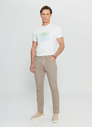 Altınyıldız Classics Normal Bel Normal Paça Slim Fit Vizon Erkek Pantolon ACE001252246_VIZ