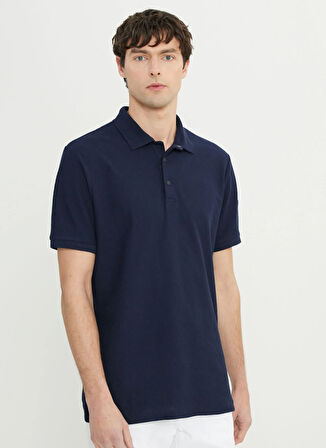 Altınyıldız Classics Polo Yaka Lacivert Erkek T-Shirt ACE091252009_LAC